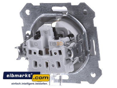 Ansicht hinten Siemens Indus.Sector 5UB1934 Schuko-Dose Delta Vita, alu/met 
