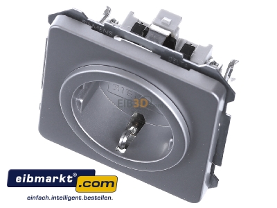 Ansicht oben vorne Siemens Indus.Sector 5UB1467 Schuko-Steckdose Delta Profil 