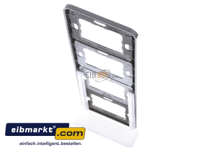 Top rear view Siemens Indus.Sector 5TG1774 Frame 4-gang silver
