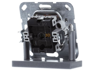 Back view Gira 012627 3-way switch (alternating switch) 
