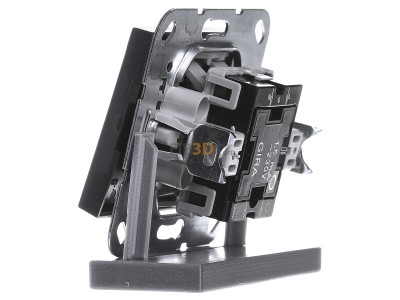 View on the right Gira 013628 3-way switch (alternating switch) 13628

