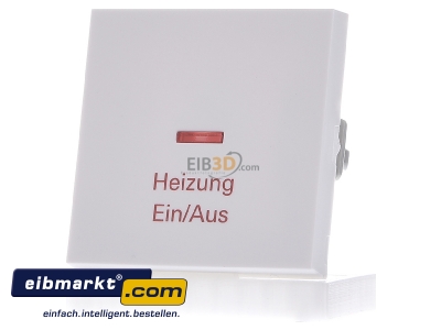 Frontansicht Gira 067827 Wippe Heiz-Not-Sch. rws 