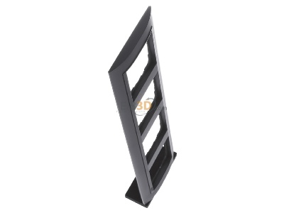 View top left Gira 021408 Frame 4-gang anthracite 21408
