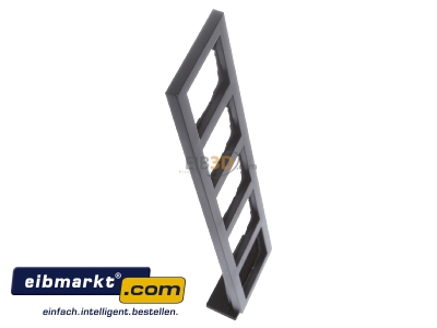 View top left Gira 021523 Frame 5-gang anthracite
