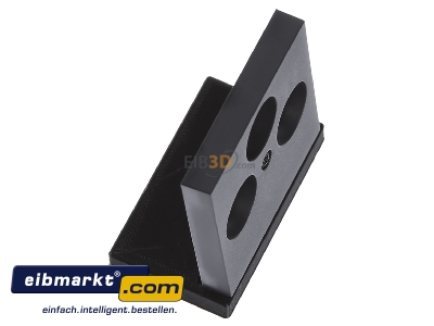 Ansicht oben links Gira 086928 Zentralplatte Antenne anth System55 