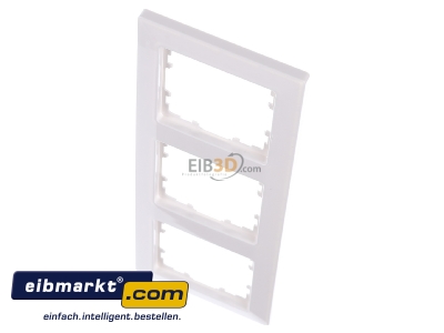View up front Siemens Indus.Sector 5TG2553-0 Frame 3-gang white
