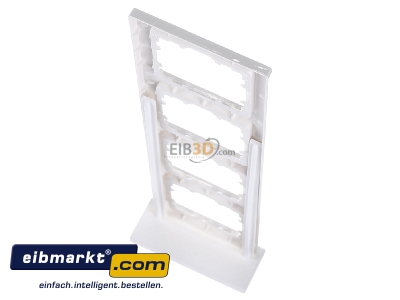 Top rear view Siemens Indus.Sector 5TG2554-0 Frame 4-gang white
