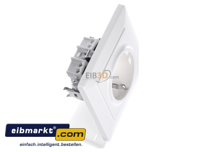 View top left Siemens Indus.Sector 5UB1580 Socket outlet protective contact white 
