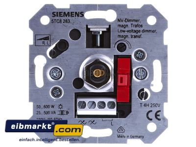 Frontansicht Siemens Indus.Sector 5TC8283 Drehdimmer Gerteeinsatz 