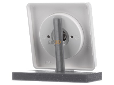 Ansicht hinten Siemens 5TC8904 Abdeckplatte F.Dimmer M.Drehknopf 