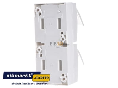 Back view Busch-Jaeger 20-02 EWN-54 Socket outlet protective contact white 
