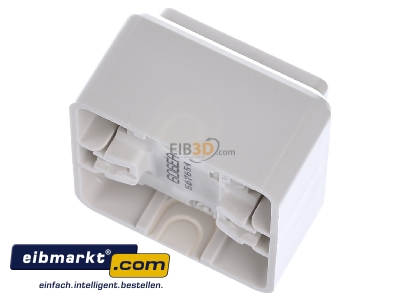 Top rear view Jung 606 A Two-way switch surface mounted
