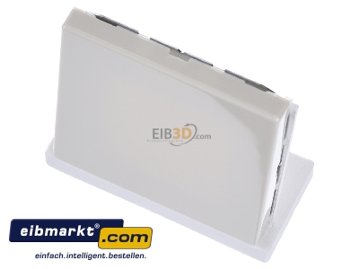 Ansicht oben vorne Jung LS 994 B Blind-Abdeckung ws kompl.mit Tragring 