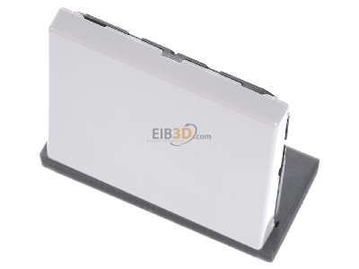 Ansicht oben vorne Jung LS 994 B WW Blind-Abdeckung aws kompl.mit Tragring 