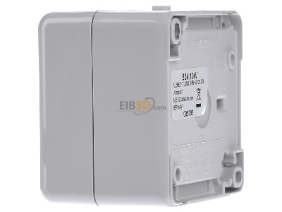 Ansicht rechts Jung 834.10 W Jalousie-Drehschalter 10AX 250V 1-pol. 