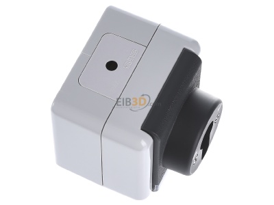 View top left Jung 834.18 W 1-pole push button for roller shutter 
