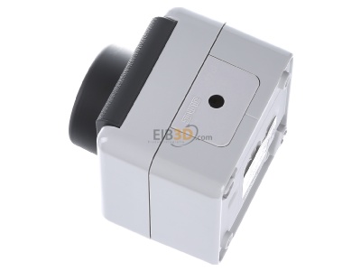 View top right Jung 834.18 W 1-pole push button for roller shutter 
