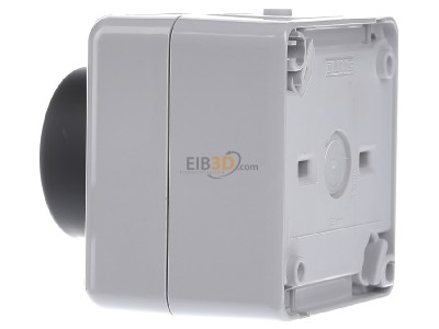 Ansicht rechts Jung 833.18 W Schlsselschalter 10AX 250V 1-pol. 