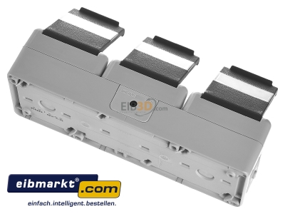 Ansicht oben hinten Jung 8230 NAW SCHUKO-Steckdose 3-fach 16A 250V 