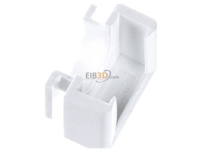 Ansicht oben links Jung 12 WW Einf�hrung AP-Kappen aws f�r Kabelkanal 