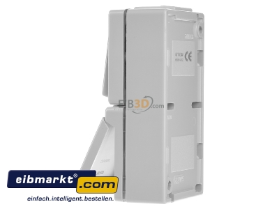 Ansicht rechts Jung 676 W SCHUKO-Steckdose 16A 250V 