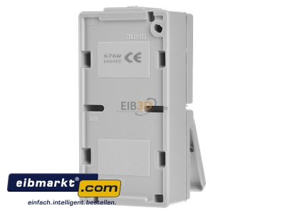 Ansicht hinten Jung 676 W SCHUKO-Steckdose 16A 250V 