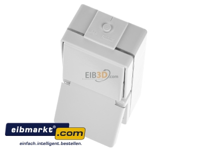 Ansicht oben vorne Jung 676 W SCHUKO-Steckdose 16A 250V 