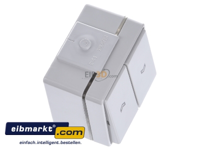 View top left Jung 609 VW 1-pole switch for roller shutter grey
