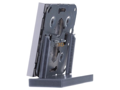 Ansicht rechts Jung AL 2962-1 Abdeckung alu f�r 1 Kleinst.Dosen 