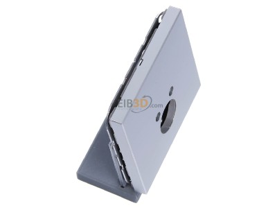 Ansicht oben links Jung AL 2962-1 Abdeckung alu f�r 1 Kleinst.Dosen 