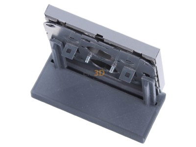 Ansicht oben hinten Jung AL 2962-1 Abdeckung alu f�r 1 Kleinst.Dosen 