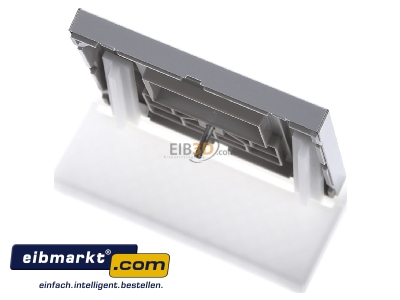 Ansicht oben hinten Jung AL 2969 T Abdeckung alu f�r TAE-Dose 