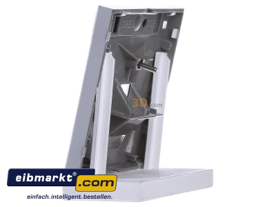 Ansicht rechts Jung AL 2969-1 NAUA Abdeckung Schriftfeld alu f�r IAE/UAE-Dose 