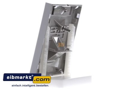 Ansicht rechts Jung AL 2969-1 UA Abdeckung alu f�r IAE/UAE-Dose 