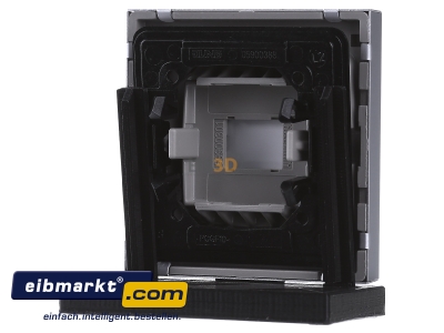 Ansicht hinten Jung AL 2990 Wippe alu f�r Taster 
