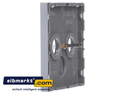 Ansicht rechts Jung AL 2990 TV Abdeckung alu f�r Antennendose 