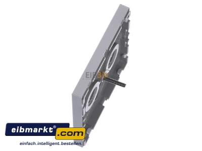 Ansicht oben rechts Jung AL 2990 TV Abdeckung alu f�r Antennendose 