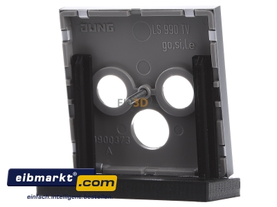 Ansicht hinten Jung AL 2990 SAT Abdeckung alu f�r SAT-TV-Dose 