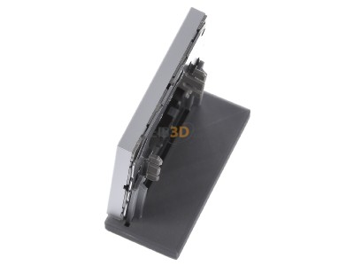 View top right Jung AL 2994 B Cover plate for Blind aluminium 
