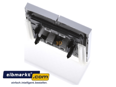 Top rear view Jung AL 2995 Cover plate for switch/push button 
