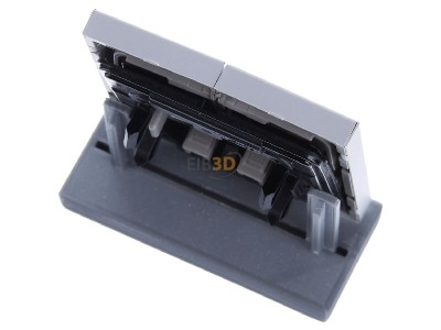 Ansicht oben hinten Jung AL 2995 P Wippe Symbole alu f�r Taster 