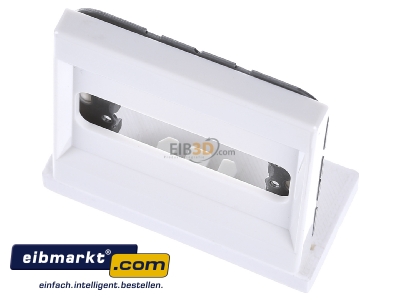 Ansicht oben vorne Jung LS 994-1 WW Abdeckung aws f�r Steckverbinder 
