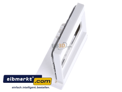 Ansicht oben links Jung LS 994-1 WW Abdeckung aws f�r Steckverbinder 