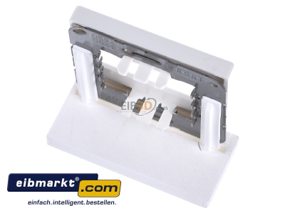 Ansicht oben hinten Jung LS 994-1 WW Abdeckung aws f�r Steckverbinder 