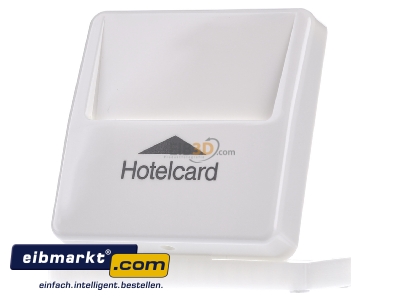 Frontansicht Jung CD 590 CARD WW Hotelcard-Schalter aws ohne Taster-Einsatz 