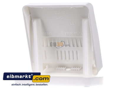 Ansicht hinten Jung CD 590 CARD WW Hotelcard-Schalter aws ohne Taster-Einsatz 