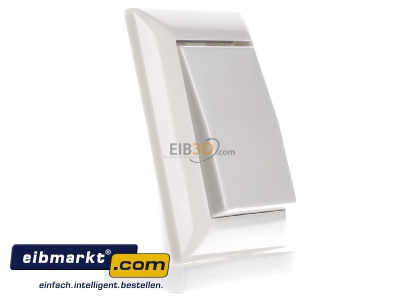 Ansicht links Jung AS590 Abdeckung ws f�r Taster AS 590