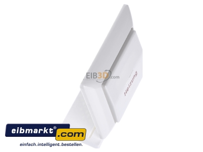 Ansicht oben links Jung AS590HWW Abdeckung Heiz/Nots.aws f�r Schalter AS 590 H WW