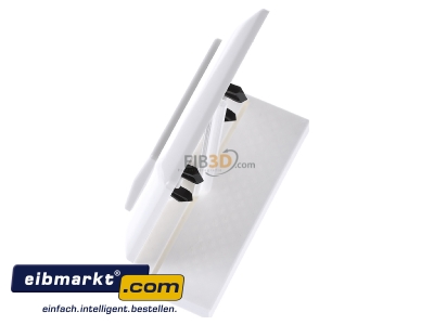Ansicht oben rechts Jung AS590HWW Abdeckung Heiz/Nots.aws f�r Schalter AS 590 H WW