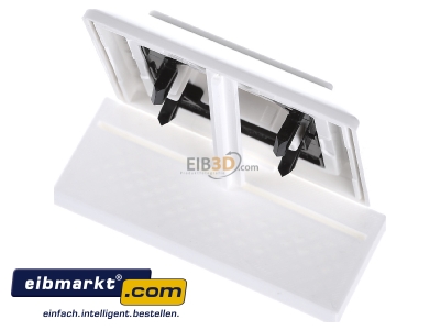 Ansicht oben hinten Jung AS590HWW Abdeckung Heiz/Nots.aws f�r Schalter AS 590 H WW